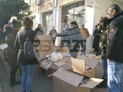 Снимка: Община Видин - Дарение за Коледа