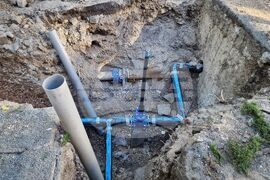 Бургас - улица - ремонт