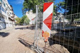 Бургас - улица - ремонт