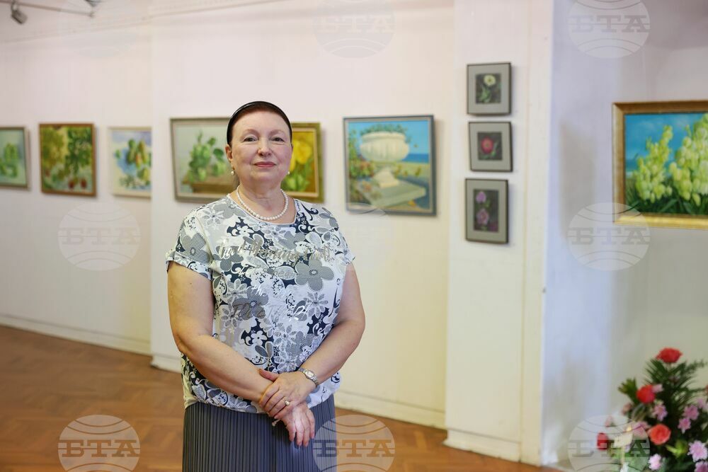 Бургас - Алла Стоянова - изложба живопис