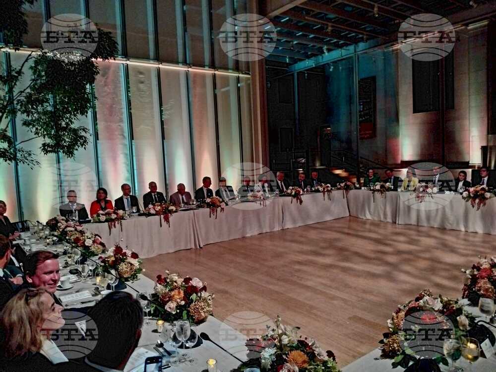 Foreign Minister Kondov Attends Transatlantic Dinner Hosted by US State Secretary Blinken