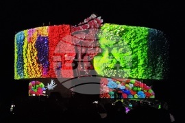 Бургас - откриване на фестивала "Вода" с 3D мапинг върху Пантеона