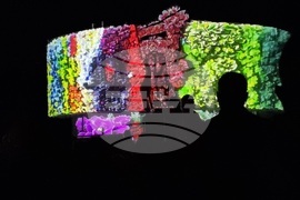 Бургас - откриване на фестивала "Вода" с 3D мапинг върху Пантеона