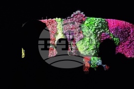 Бургас - откриване на фестивала "Вода" с 3D мапинг върху Пантеона