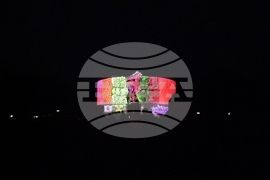 Бургас - откриване на фестивала "Вода" с 3D мапинг върху Пантеона