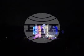 Бургас - откриване на фестивала "Вода" с 3D мапинг върху Пантеона