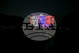 Бургас - откриване на фестивала "Вода" с 3D мапинг върху Пантеона