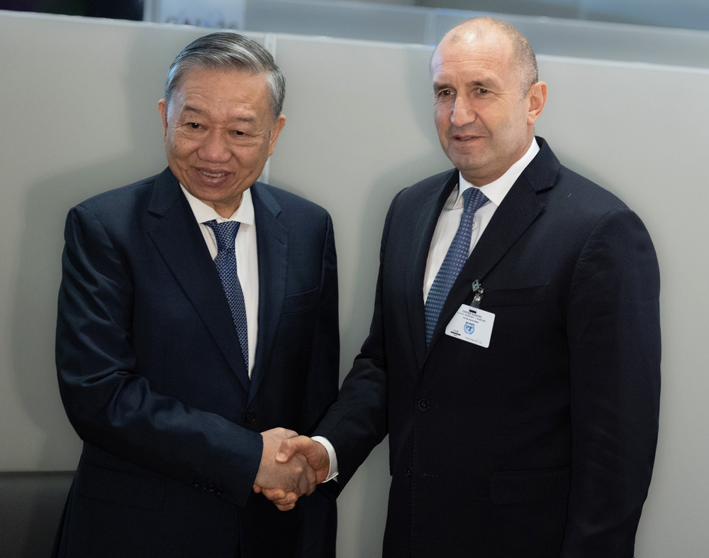 Президентство: Взаимният интерес за издигане на сътрудничеството между България и Виетнам на ниво стратегическо партньорство, обсъдиха президентите Румен Радев и То Лам