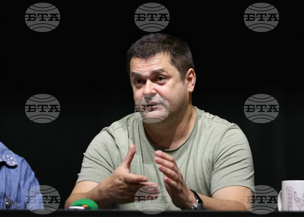 Бургас - Драматичен театър „Адриана Будевска" - пресконференция - Богдан Петканин