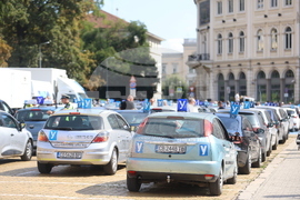 Демонстрация против промените в наредбата за обучение на шофьори