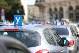 Демонстрация против промените в наредбата за обучение на шофьори