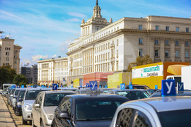 Демонстрация против промените в наредбата за обучение на шофьори