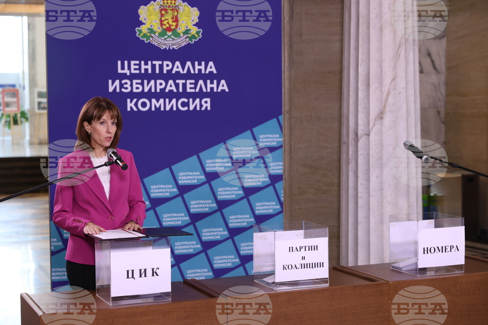 ЦИК - избори - жребий - Камелия Нейкова