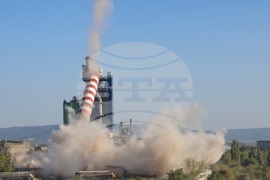 Девня - комин взривяване