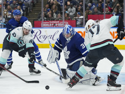 Kraken Maple Leafs Hockey