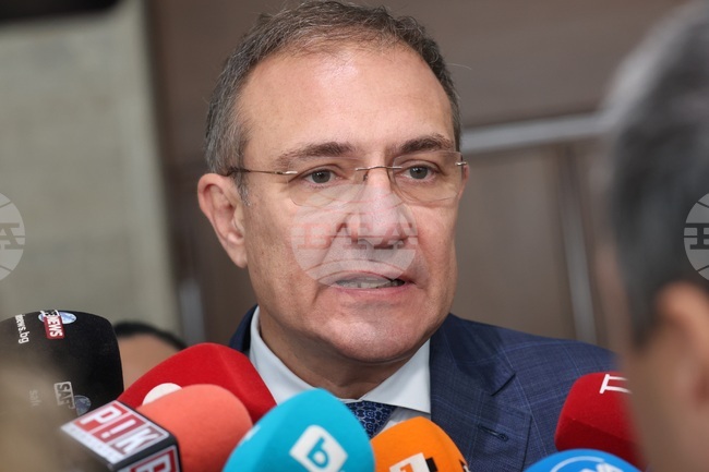 Народно събрание - БСП - Борислав Гуцанов - брифинг