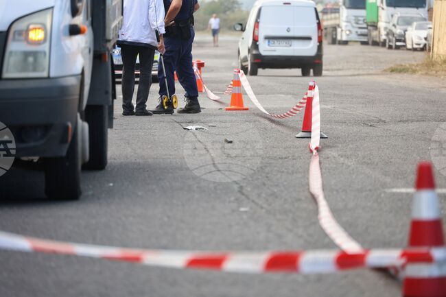 Бургас - пътен инцидент