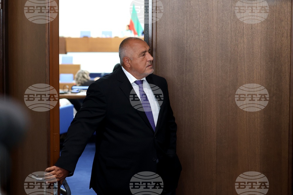 Народно събрание - Бойко Борисов - брифинг