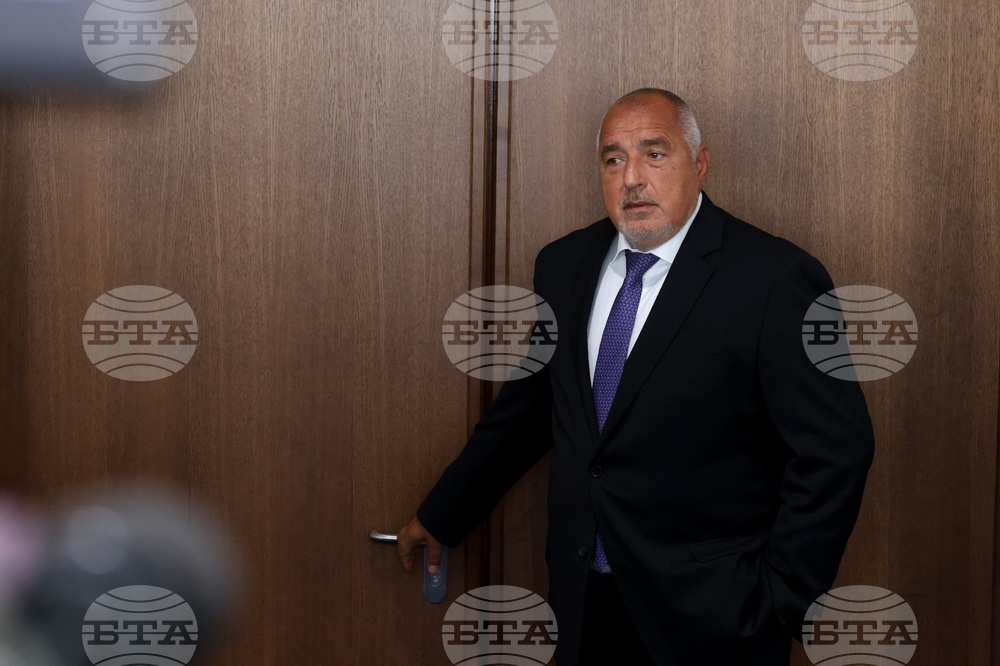 Народно събрание - Бойко Борисов - брифинг