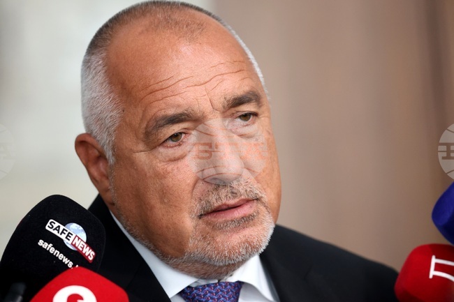 Народно събрание - Бойко Борисов - брифинг