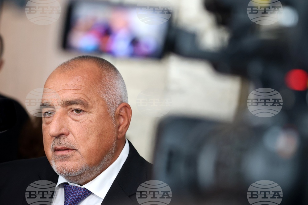 Народно събрание - Бойко Борисов - брифинг