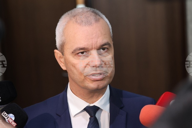 Парламент - Костадин Костадинов - изявление