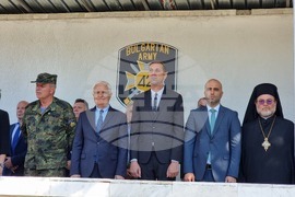 Ямбол - тържествена церемония - военнослужещи - посрещане