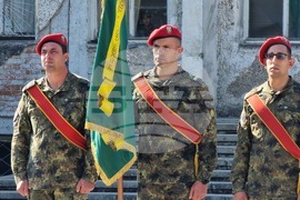 Ямбол - тържествена церемония - военнослужещи - посрещане