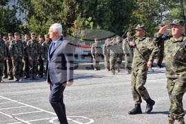 Ямбол - тържествена церемония - военнослужещи - посрещане