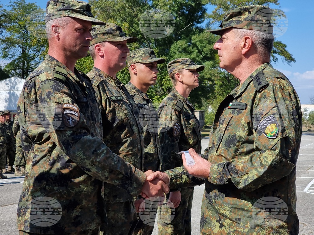 Ямбол - тържествена церемония - военнослужещи - посрещане