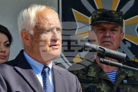 Ямбол - тържествена церемония - военнослужещи - посрещане