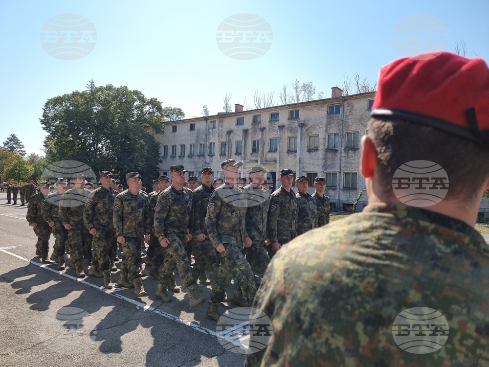 Ямбол - тържествена церемония - военнослужещи - посрещане