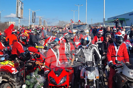 Плевен - Мото Коледа - шествие