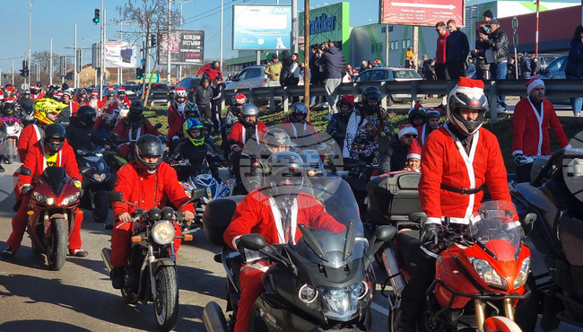 В Плевен започна благотворителната кампания "Мото Коледа"