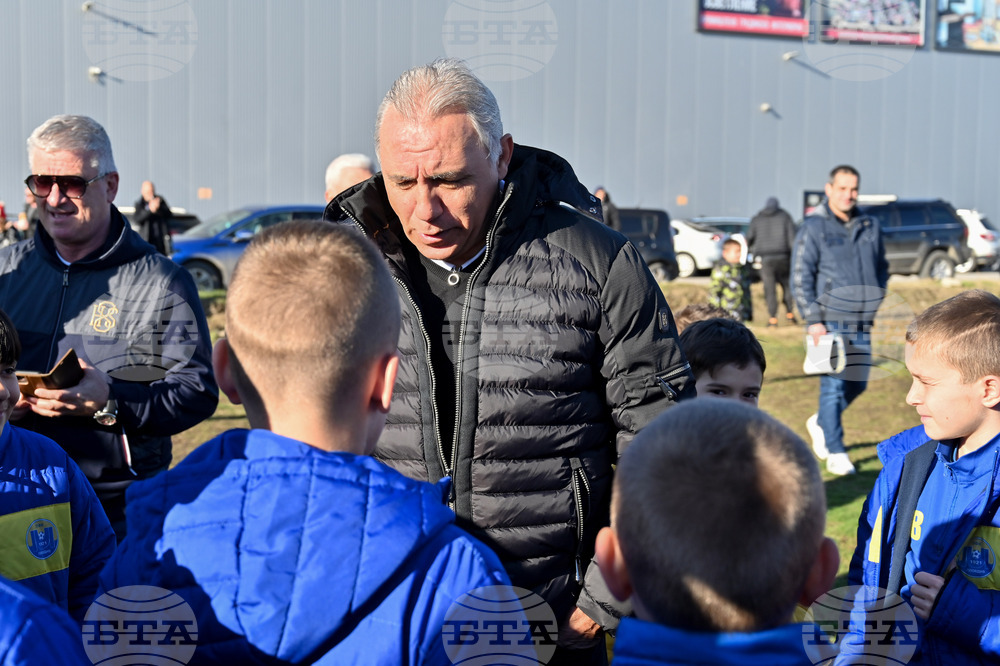 Пловдив - Христо Стоичков - символична първа копка