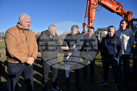 Пловдив - Христо Стоичков - символична първа копка