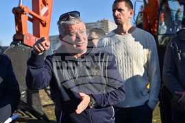 Пловдив - Христо Стоичков - символична първа копка