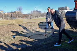 Пловдив - Христо Стоичков - символична първа копка