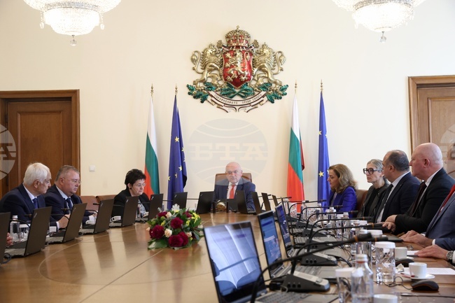 Служебно правителство - заседание