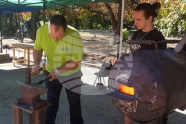 Плевен - ножарски пленер - откриване