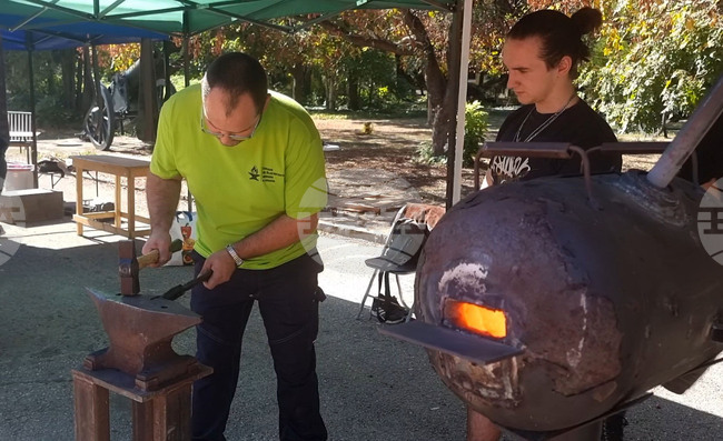 Плевен - ножарски пленер - откриване