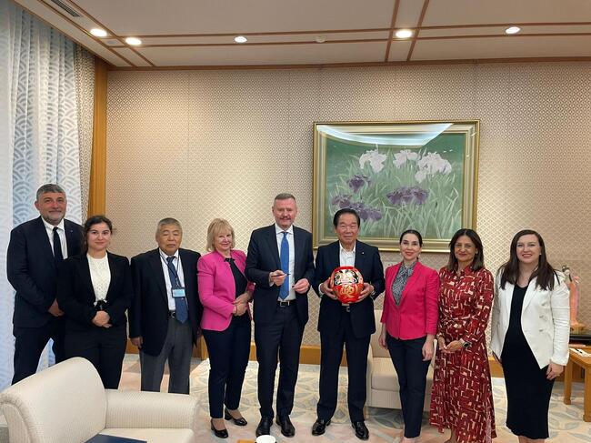 Министерство на туризма: Министърът на туризма Евтим Милошев обсъди откриването на директна чартърна линия с Япония