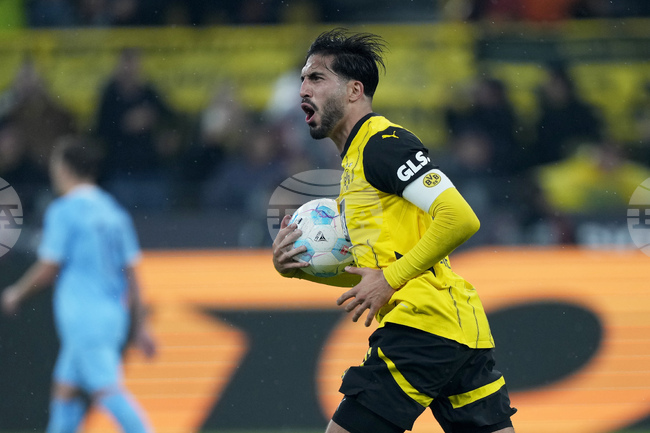 Капитанът на Борусия Дортмунд Емре Джан не тренира със съотборниците си