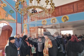 Село Завой - църква „Покров на Пресвета Богородица“ - откриване