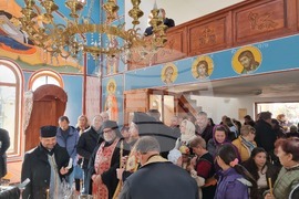 Село Завой - църква „Покров на Пресвета Богородица“ - откриване