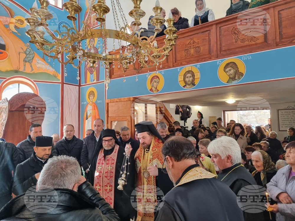 Село Завой - църква „Покров на Пресвета Богородица“ - откриване