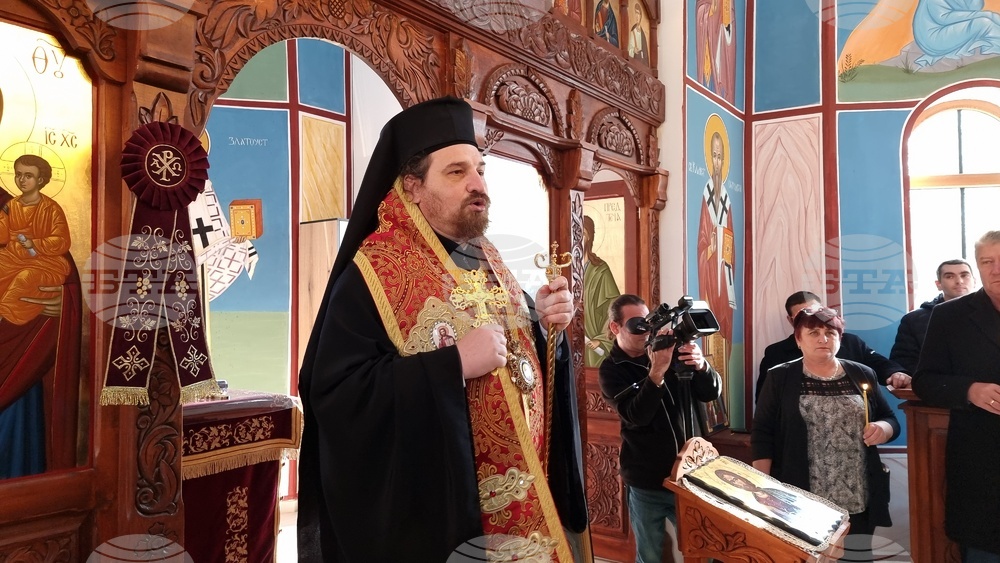 Село Завой - църква „Покров на Пресвета Богородица“ - откриване