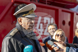 Varna, on the Black Sea - Research/Survey Vessel Sv. Sv. Kiril I Metodii - Departure - Antarctica 