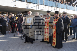 Varna, on the Black Sea - Research/Survey Vessel Sv. Sv. Kiril I Metodii - Departure - Antarctica 