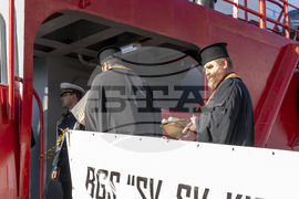 Varna, on the Black Sea - Research/Survey Vessel Sv. Sv. Kiril I Metodii - Departure - Antarctica 